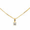 Collier Collier Solitaire Or jaune Diamant 58 Facettes 4360499CN
