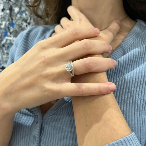 Bague 48 Bague Mauboussin Love my Love Diamant 0,70 Cts 58 Facettes