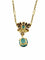 Collier Collier en or jaune tourmaline, indicolite et diamants 58 Facettes