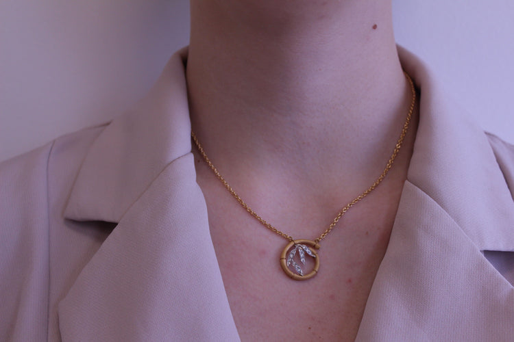 Collier Carrera Y Carrera - Collier Tao or jaune 58 Facettes DA10609030101