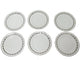 lot de 6 assiettes HERMES a diner chaine d'ancre 27cm porcelaine plate set 58 Facettes 266008