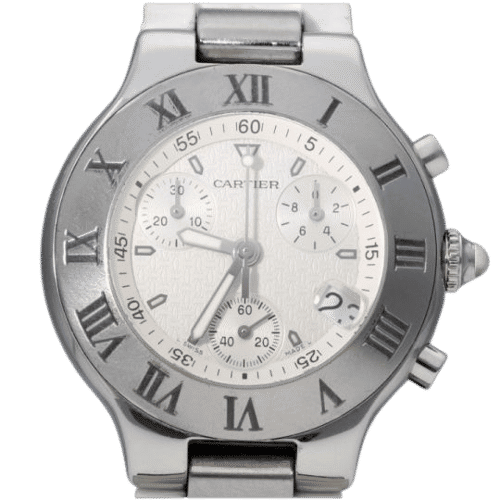 Montre Cartier Montre Must 21 Chronoscaph 58 Facettes MT44232