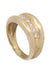 Bague 54 Bague jonc godronnée diamants 58 Facettes 093101