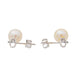 Boucles d'oreilles Boucles d'oreilles Puces Or blanc Perle 58 Facettes 3460624RV