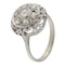 Bague 51 Bague en or blanc avec diamants taille rose 58 Facettes G3781