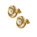 Boucles d'oreilles Boucles d'oreilles lobes or jaune et perles 58 Facettes 33955