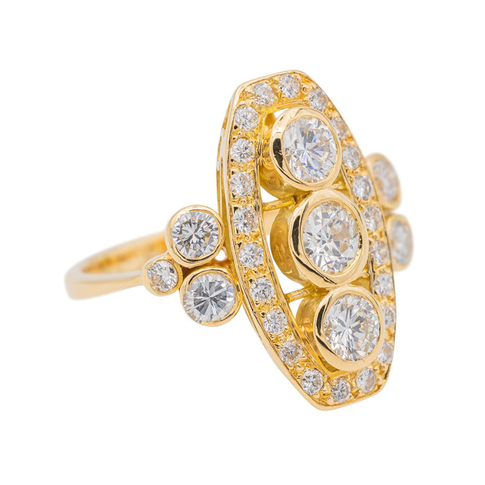 Bague 50 Bague Or jaune Diamant 58 Facettes 3455899CN