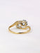 Bague 54.5 Bague toi et moi or jaune diamants 1 ct 58 Facettes J398