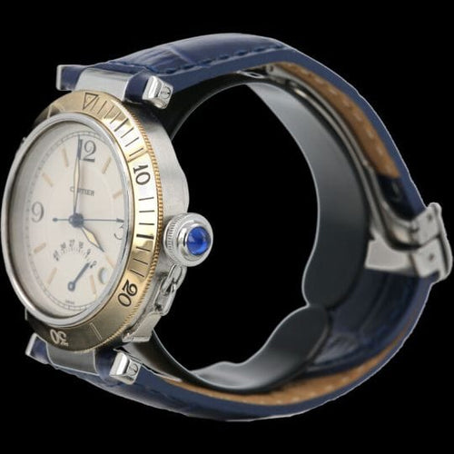 Montre Cartier Montre Pasha Power Reserve 58 Facettes MT41478