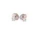 Boucles d'oreilles Puces d'oreilles or blanc diamants 58 Facettes E2BO-GS33020