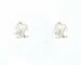 Boucles d'oreilles Boucles d'oreilles en or blanc serties de saphirs et de diamants 58 Facettes 9615