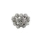 Bague Bague bouquet en or blanc avec diamants 58 Facettes 37456