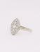 Bague 57 Bague marquise or blanc diamants 58 Facettes J606