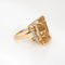 Bague 54 Bague cocktail vintage élégante en citrine et diamant (vers les années 1960 à 1970) fabriquée en or jaune 14 carats. 58 Facettes G13926