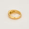 Bague 59 Bague jonc or jaune et diamants 58 Facettes SNA1366