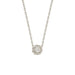Necklace Luminous point necklace with 0,11 ct diamonds 58 Facettes 33258