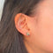 Boucles d'oreilles Boucles d'oreilles - Or, Diamants, Saphirs, Rubis, Emeraudes 58 Facettes 240191R