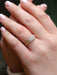 Ring Vintage ring in gadrooned gold and diamonds 58 Facettes J316