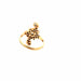 Ring 54 Toi et Moi Ring Yellow Gold & Diamonds 58 Facettes 20-GS32904