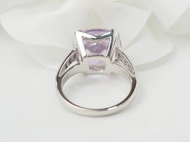 Bague 54 Bague Mauboussin "Gueule d'Amour" en or blanc et diamands 58 Facettes 33211