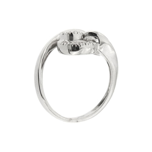 Bague Bague spirale avec diamants 58 Facettes 16182