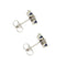 Boucles d'oreilles Tiffany & Co. - Boucles d'oreilles en platine serties de saphirs 58 Facettes 38212