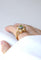 Bague 60 Bague Cocktail Fleur Péridot Diamants Or Jaune 58 Facettes