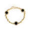 Bracelet Bulgari - Bracelet en or jaune avec onyx noir 58 Facettes