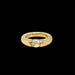 Bague 48 CARTIER - Bague bandeau en or jaune diamants Ellipse 58 Facettes