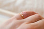 Bague 50 Bague en or jaune ornée de perles baroques 58 Facettes Ref.2826
