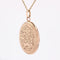 Pendentif Pendentif médaillon ancien or rose repercé 58 Facettes 25-111