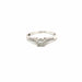 Bague 52 Solitaire Or Blanc Diamants 58 Facettes 1-GS30290-01