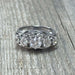 Bague 56 Bague jarretière diamants or et platine années 1930 58 Facettes 334