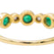 Bague 56.5 Bague Or jaune Emeraude 58 Facettes 2991940CN