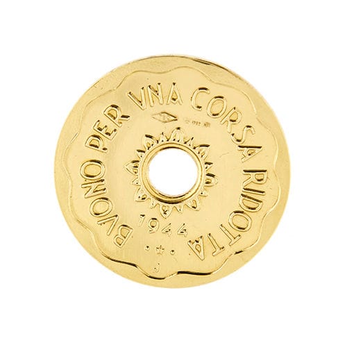 Pendentif Jeton de tramway Milan en or jaune 58 Facettes 37301