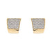 Boucles d'oreilles Boucles d'oreilles Puces Or jaune Diamant 58 Facettes 3130840CN