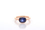Bague 52 Bague saphir de 2,92cts en or 18k 58 Facettes 27296-26645