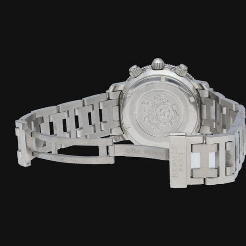 Montre Hermes Montre Clipper Chronograph 58 Facettes MT40221
