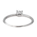 Ring 49 Solitaire Ring White Gold Diamond 58 Facettes 2773202CN