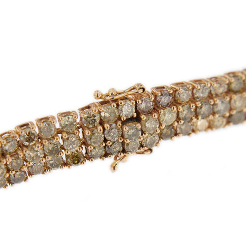 Bracelet Bracelet 3 lignes diamants 58 Facettes 31250