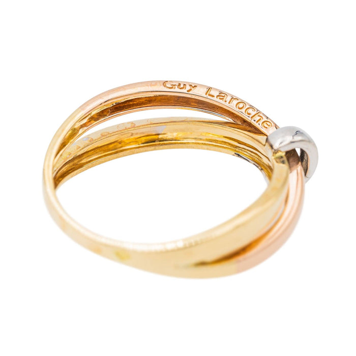 Bague 57 Guy Laroche Bague Or jaune 58 Facettes 3642816CN