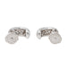 Boucles d'oreilles Boucles d'oreilles Demi créoles Or blanc Diamant 58 Facettes 3681511RV