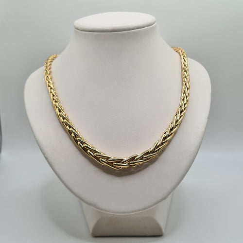 Collier Chaine palmier or jaune 58 Facettes