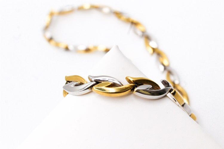 Collier Collier moderne bicolore 58 Facettes 240004