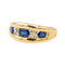 Bague 58 Bague Or jaune Saphir 58 Facettes 3221911CN