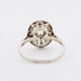 Bague 53 Bague Art Deco Or Blanc Platine et Diamants 58 Facettes 249-1