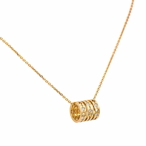 Dinh Van Collier Pulse Or jaune Diamant