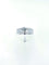 Bague 55 Solitaire en or gris et diamants 58 Facettes