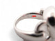 Bague 61 bague POIRAY indrani gm amethyste coussin t61 or blanc 18k 18gr 58 Facettes 266723
