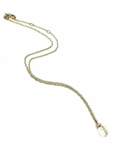 Collier POMELLATO. Collection "Nudo Petit", collier en or, quartz et diamants 58 Facettes